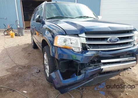 2016 Ford Expedition Platinum z USA, uszkodzony, nr VIN 1FMJU1MT0GEF32988